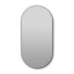 AQUAPERLA LM-LDO-1 OVAL BACKLIT LED MIRROR 500X1000MM - Urban Designs Bathroom and Kitchen