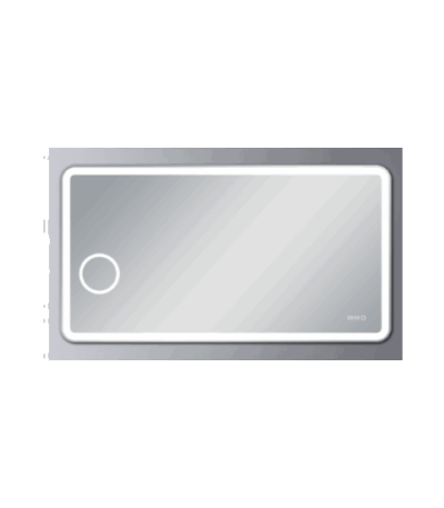 AQUAPERLA LM-LDT1580 RECTANGLE 3 COLOR LIGHTING LED MIRROR 1500X800MM WITH MAGNIFIER AND DEFOGGER PAD - Urban Designs Bathroom and Kitchen