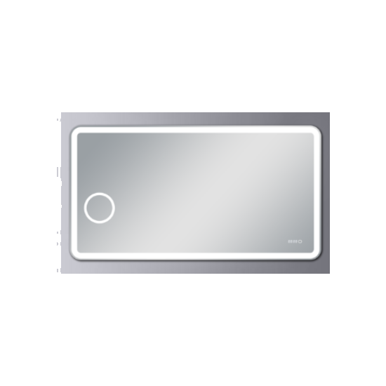 AQUAPERLA LM-LDT1580 RECTANGLE 3 COLOR LIGHTING LED MIRROR 1500X800MM WITH MAGNIFIER AND DEFOGGER PAD - Urban Designs Bathroom and Kitchen