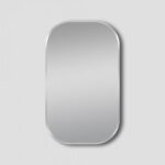 AQUAPERLA LM-M-RR6090 ROUNDED RECTANGULAR FRAMED MIRROR 600X900MM COLOURED - Urban Designs Bathroom and Kitchen