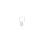 AQUAPERLA LM-MBK-A6090 ARCH FRAMED MIRROR 600X900MM MATTE BLACK - Urban Designs Bathroom and Kitchen