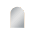 AQUAPERLA LM-UNI-MBG ARCH 3 COLOR LIGHTING FRAMED LED MIRROR 600X900MM BRUSHED GOLD - Urban Designs Bathroom and Kitchen