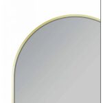 AQUAPERLA LM-UNI-MBG ARCH 3 COLOR LIGHTING FRAMED LED MIRROR 600X900MM BRUSHED GOLD - Urban Designs Bathroom and Kitchen