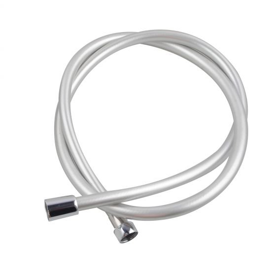 AQUAPERLA PVC SHOWER HOSE 1500MM SILVER AND COLOURED - Urban Designs Bathroom and Kitchen