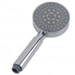AQUAPERLA R4.HHS ROUND 5 FUNCTIONS HANDHELD SHOWER CHROME AND BLACK - Urban Designs Bathroom and Kitchen