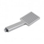 AQUAPERLA S2.HHS SQUARE HANDHELD SHOWER CHROME AND BLACK - Urban Designs Bathroom and Kitchen