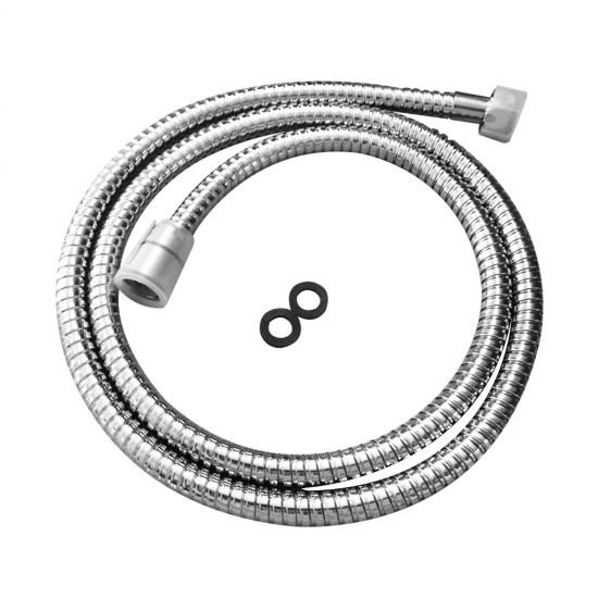 AQUAPERLA SH150 FLEXIBLE SHOWER HOSE 1500MM CHROME AND COLOURED - Urban Designs Bathroom and Kitchen