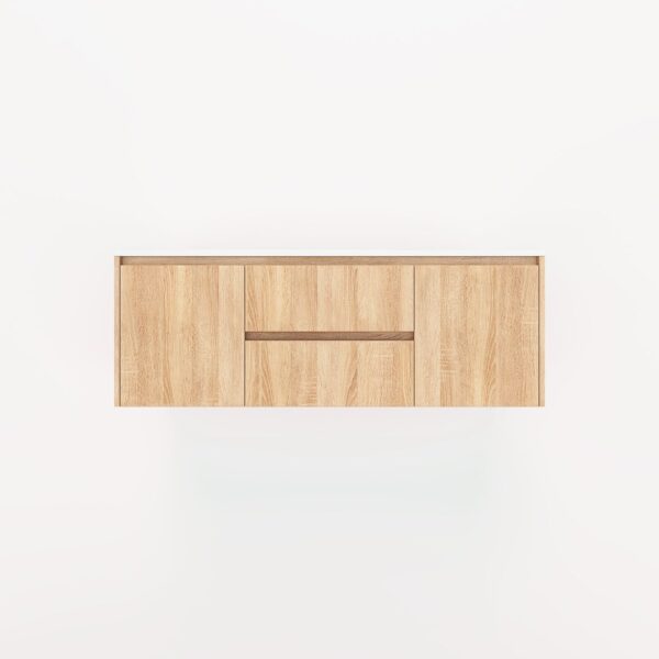 Archer 2-Door with Centre Drawers 1428mm - White Ash Oak