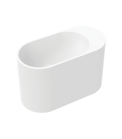 Ari Solid Surface Wall Basin, No Tap Hole