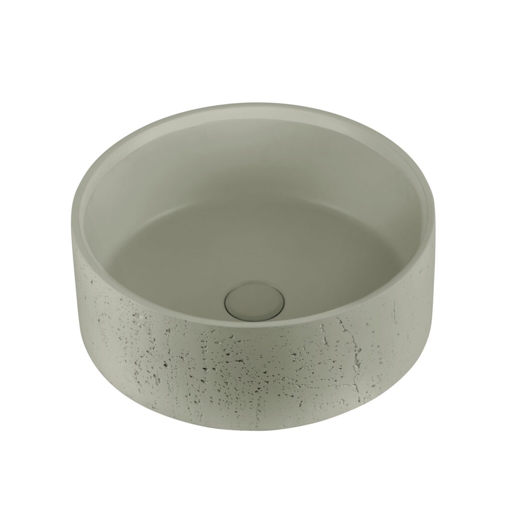 Atelis Concrete Basin - Sage Green