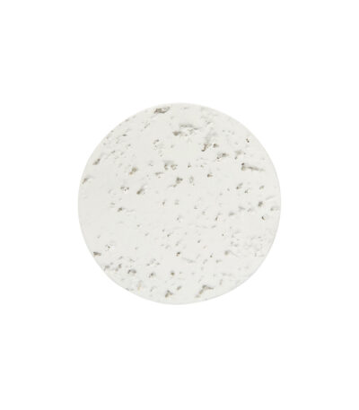 Atelis Concrete Disc - Matte White