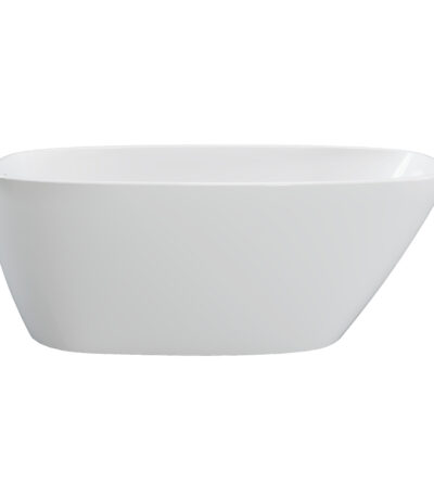 Athenia Freestanding Acrylic Bath with Overflow, 1700mm