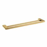 AU Brushed Gold Double Towel Rail - 800mm | BUYG8002.8.TR