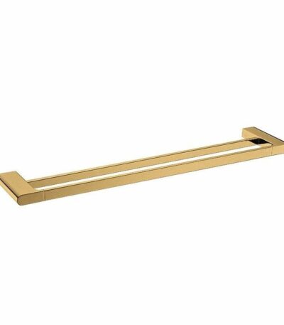 AU Brushed Gold Double Towel Rail - 800mm | BUYG8002.8.TR