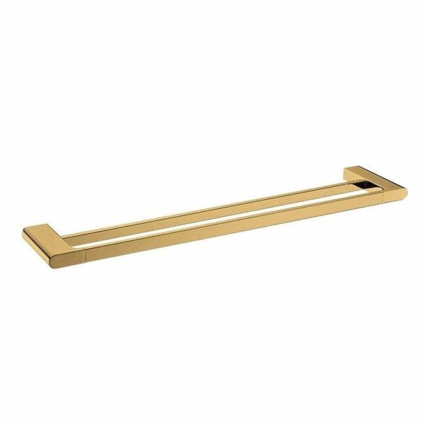 AU Brushed Gold Double Towel Rail - 800mm | BUYG8002.8.TR