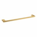 AU Brushed Gold Single Towel Rail - 800mm | BUYG8001.8.TR