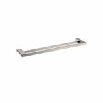 AU Brushed Nickel Double Towel Rail - 600mm | BU8002.TR