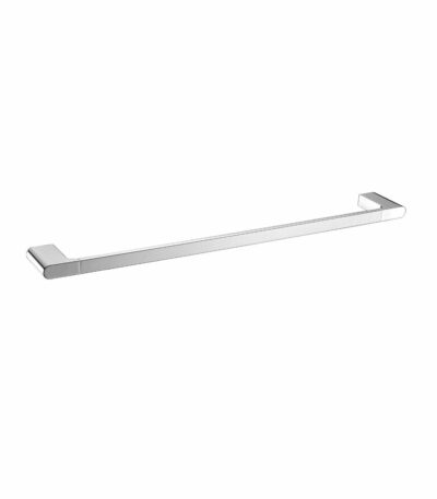 AU Chrome Single Towel Rail 600mm