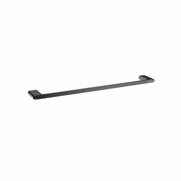 AU Gun Metal Grey Single Towel Rail - 600mm | GM8001.TR