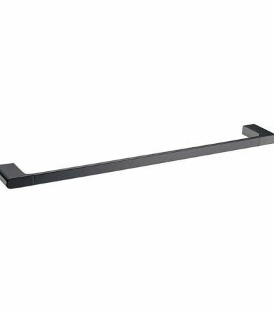 AU Gun Metal Grey Single Towel Rail - 800mm | GM8001.8.TR