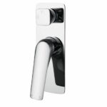 AU Square Chrome Shower/Bath Wall Mixer with Diverter | CH0166.ST