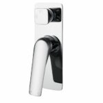 AU Square Chrome Shower/Bath Wall Mixer with Diverter | CH0166.ST