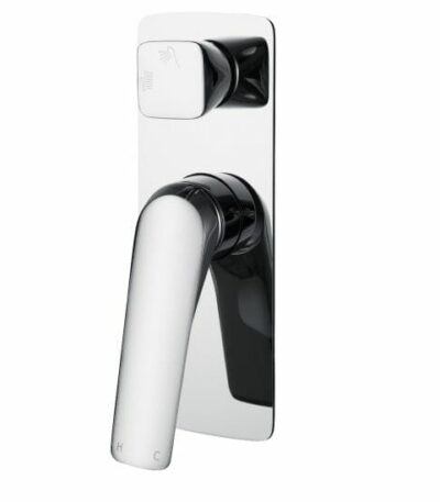 AU Square Chrome Shower/Bath Wall Mixer with Diverter | CH0166.ST