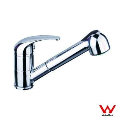 Australia Watermark DR Brass Pull-Out Kitchen Mixer | 100804