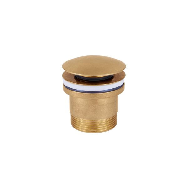 Avi Pop Up Waste - Tumbled Aged Brass