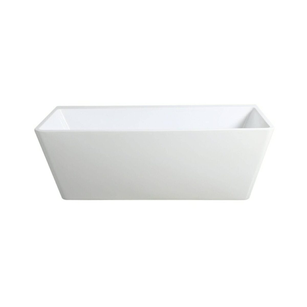 Avis Back To Wall Bathtub - Acrylic Gloss White - 1700 | ABT1700