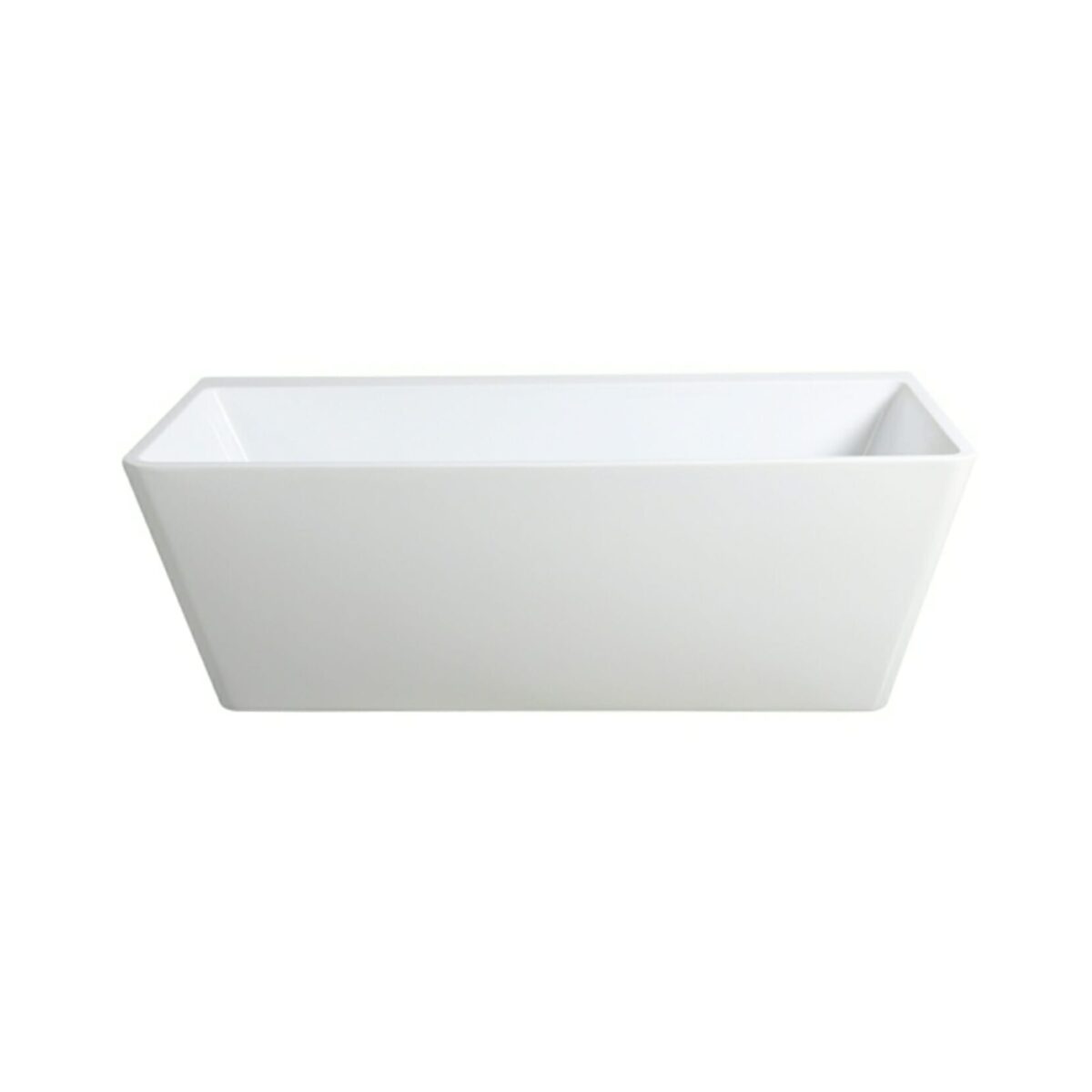 Avis Back To Wall Bathtub - Acrylic Gloss White - 1700 | ABT1700