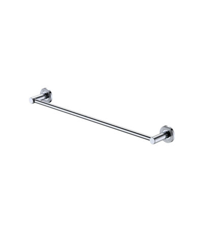 Axle 600mm Single Towel Rail, Chrome
