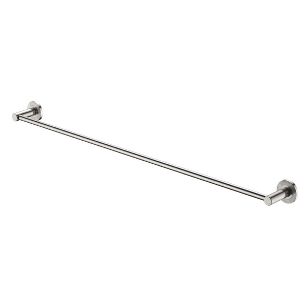 Axle 900mm Single Towel Rail, Brushed Nickel