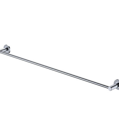 Axle 900mm Single Towel Rail, Chrome