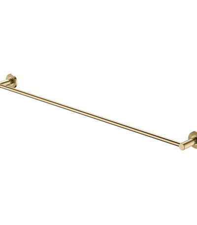 Axle 900mm Single Towel Rail, Urban Brass