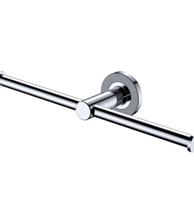 Axle Double Roll Holder, Chrome