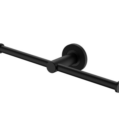 Axle Double Roll Holder, Matte Black