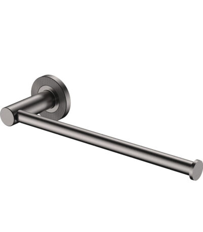 Axle Hand Towel Rail/Roll Holder, Gun Metal