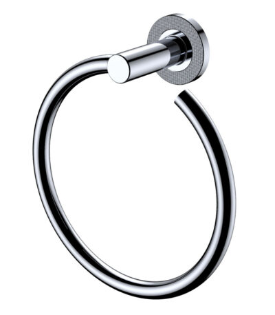 Axle Hand Towel Ring, Chrome