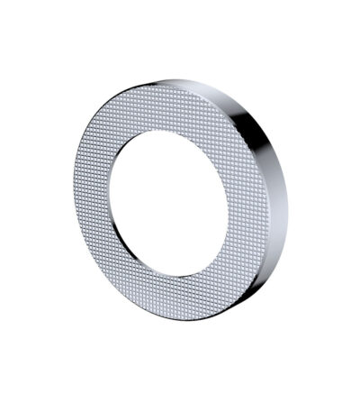 Axle Industrial Cover Plate, Chrome
