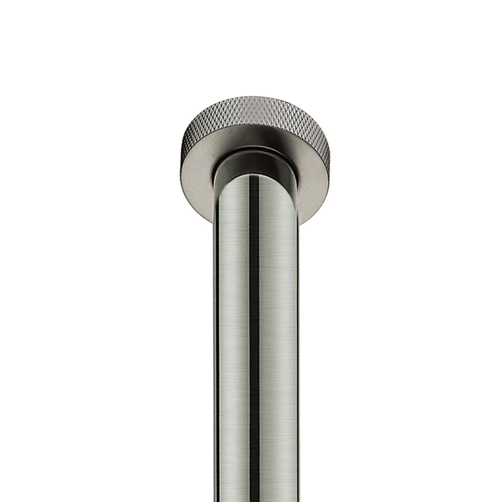 Axle Industrial Cover Plate for Kaya Ceiling/Arm Shower, Brushed Nickel