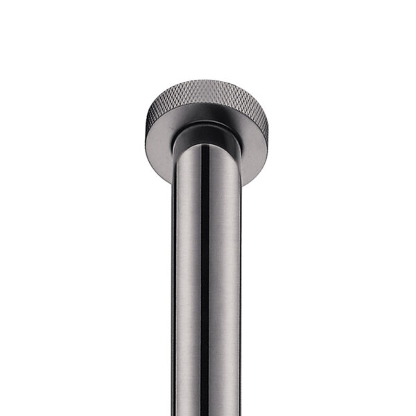 Axle Industrial Cover Plate for Kaya Ceiling/Arm Shower, Gun Metal