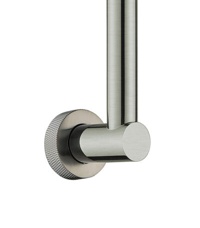 Axle Industrial Cover Plate for Kaya Gooseneck Arm Shower, Brushed Nickel