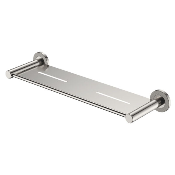 Axle Shower Shelf, Brushed Nickel