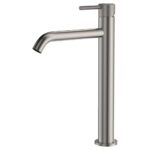 Axle Tall Basin Mixer, Brushed Nickel