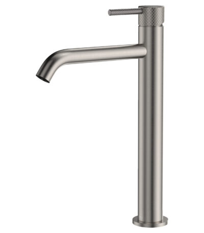 Axle Tall Basin Mixer, Brushed Nickel