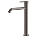 Axle Tall Basin Mixer, Gun Metal