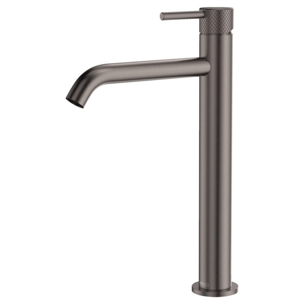 Axle Tall Basin Mixer, Gun Metal