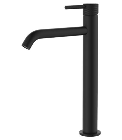 Axle Tall Basin Mixer, Matte Black