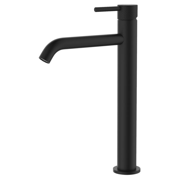 Axle Tall Basin Mixer, Matte Black